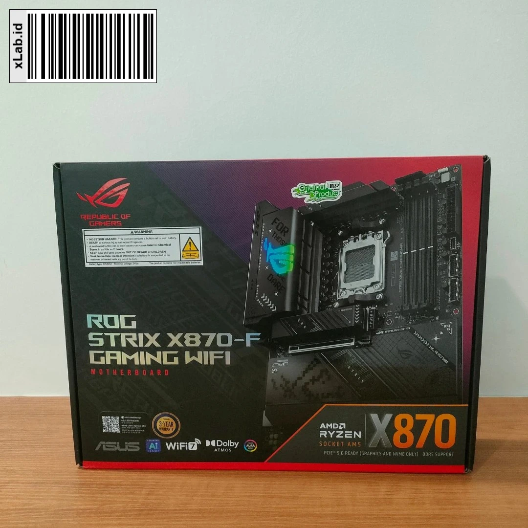 ASUS X870-F GAMING WIFI · AM5 · DDR5 · ATX